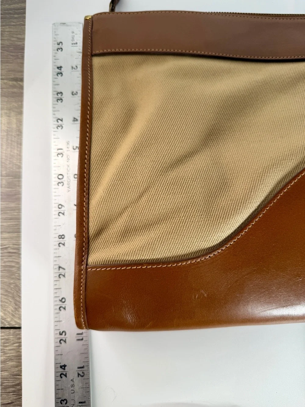 Ghurka Marley Hodgson Pit Briefcase No 7 The Docket 1991 Twill/Leather Excellent